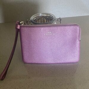 Coach Pink Wristlet